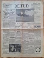 De Tijd 1937 - Zeppelin in brand, Ophalen of Verzenden, Gelezen, Krant