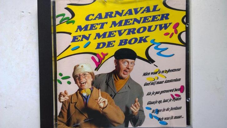 Meneer En Mevrouw De Bok - Carnaval Met, CD & DVD, CD | Néerlandophone, Comme neuf, Pop, Enlèvement ou Envoi