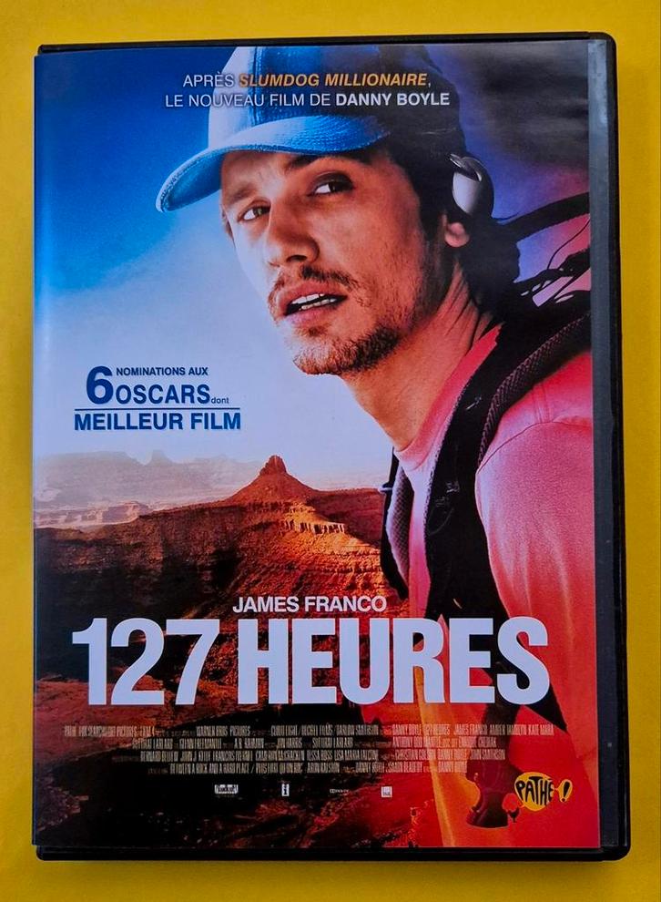 DVD du film 127 heures - James Franco  V, Cd's en Dvd's, Dvd's | Drama, Zo goed als nieuw, Drama, Alle leeftijden, Ophalen of Verzenden