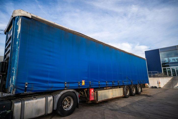 Fruehauf BACHE OPLEGGER (bj 2006), Auto's, Vrachtwagens, Bedrijf, Te koop, Aanhangers en Opleggers, Overige brandstoffen, BTW verrekenbaar