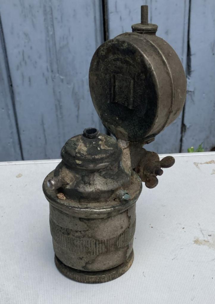 Carbidlamp, Verzamelen, Militaria | Algemeen, Ophalen of Verzenden