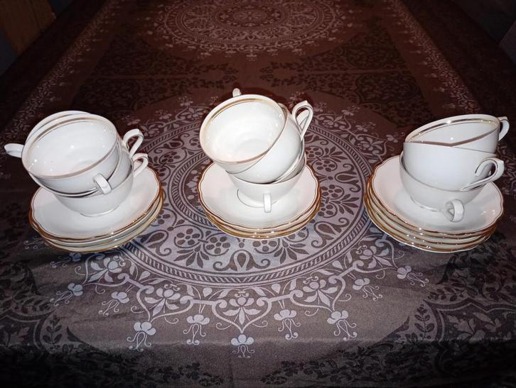 Vaisselles en porcelaine. Mitterteich Bavarian et Bareuther, Antiek en Kunst, Antiek | Servies los, Ophalen