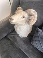 J-Line Geit Kop Hangend Poly Beige Large, Antiek en Kunst, Kunst | Beelden en Houtsnijwerken, Ophalen