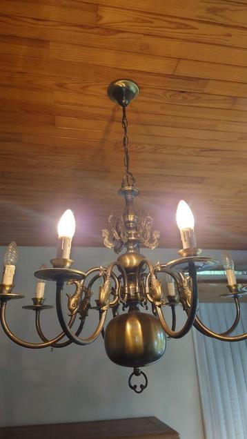 Messing kroonluchter beschikbaar voor biedingen