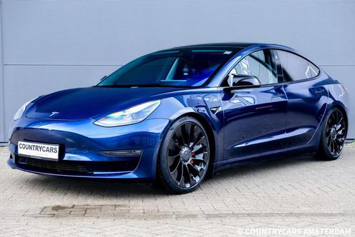 Tesla Model 3 Performance 513 pk AWD| AUTOPILOT | GLAZEN DAK, Autos, Tesla, Entreprise, Achat, Model 3, 4x4, ABS, Caméra de recul
