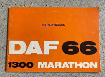 DAF 66 Marathon 1300 Instructieboekje 1973 beschikbaar voor biedingen