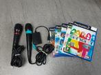 Sing star PS2 Set (micro's+games) >>> Met Italiaans tintje, Games en Spelcomputers, Muziek, Gebruikt, Eén computer, Ophalen of Verzenden