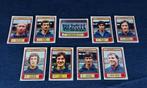 9 versch. Panini stickers voetbal ' FB 1979 - Standard ', Ophalen of Verzenden, Nieuw, Meerdere stickers