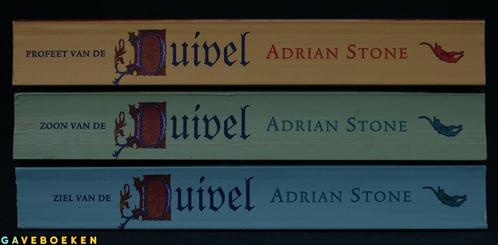 Duivel Trilogie - Adrian Stone - Luitingh Sijthoff - 3x - SC, Boeken, Fantasy, Gelezen, Ophalen of Verzenden