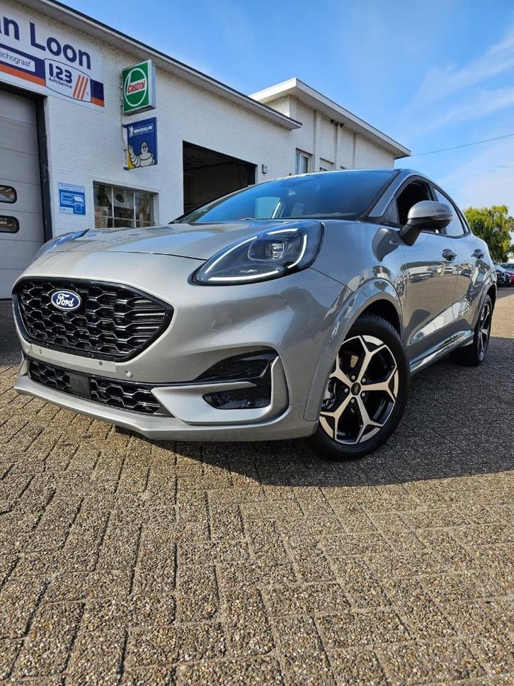 Ford Puma 1.0 EcoBoost Hybrid Aut ST X-LINE FULL FULL Option, Auto's, Ford, Bedrijf, Te koop, Puma, 360° camera, ABS, Achteruitrijcamera
