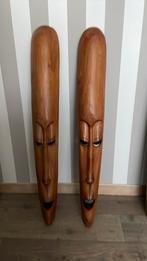 2 mooie afrikaanse maskers (100x14cm), Ophalen