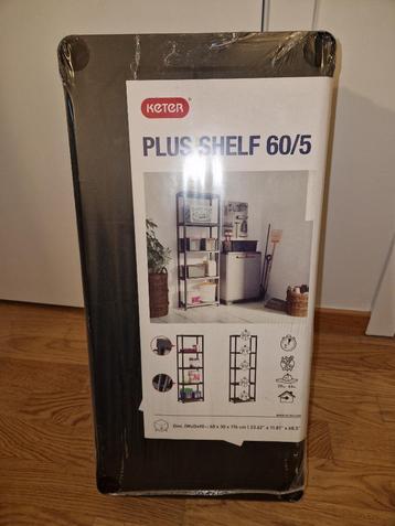 Nieuwe onverpakte Keter-plank - 5 niveaus (l: 60 cm) beschikbaar voor biedingen