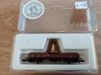 Marklin Z nr 88806 (platte wagen met klok), Hobby en Vrije tijd, Modeltreinen | Overige schalen, Gelijkstroom, Wagon, Ophalen of Verzenden
