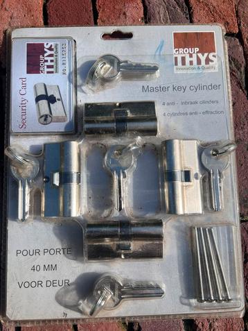 Cilindersloten beschikbaar voor biedingen