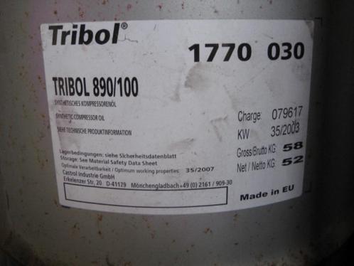 Castrol Tribo compressor olie 890/100 45 liter in vat, Doe-het-zelf en Bouw, Overige Doe-Het-Zelf en Bouw, Nieuw, Ophalen