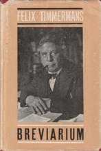 Breviarium Felix Timmermans, Boeken, Gelezen, België, Ophalen of Verzenden, Felix Timmermans