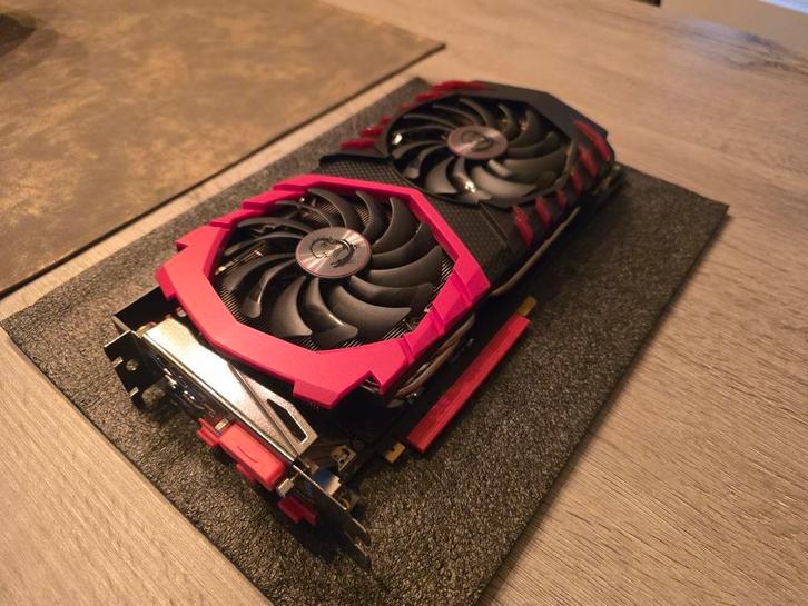 MSI GTX 1080, Computers en Software, Videokaarten, Zo goed als nieuw, Nvidia, PCI, DVI, Ophalen