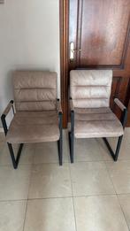 Stoelen zetel ijzeren frame, Enlèvement, Comme neuf