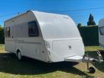Mooie caravan Knaus 470 met mover, rondzit, fransbed, Schokbreker, Rondzit, Bedrijf, Knaus
