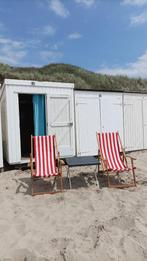 TE HUUR Strandhuisje/Strandcabine in Westkapelle Zeeland NL, Vakantie, Vakantiehuizen | Nederland, Overige typen, Zeeland, Overige