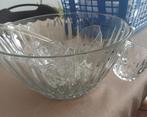Cocktail bowl met glazen, Huis en Inrichting, Glas, Glas of Glazen, Zo goed als nieuw, Ophalen