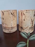 Merk Celine de Lys: bloempotten (zie foto's), Rond, Zo goed als nieuw, Aardewerk, Tuin
