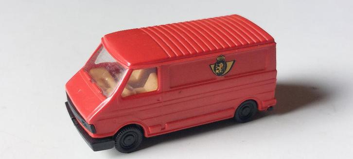 LA POSTE BELGE PRALINE FIAT 242- 1/87, Hobby & Loisirs créatifs, Voitures miniatures | 1:87, Comme neuf, Voiture, Autres marques