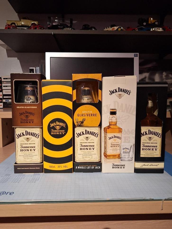 Jack Daniel's Honey boîte carton, Verzamelen, Overige Verzamelen, Nieuw, Ophalen