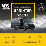 Mercedez-Benz Sprinter, Auto's, Automaat, Zwart, Leder, Bedrijf