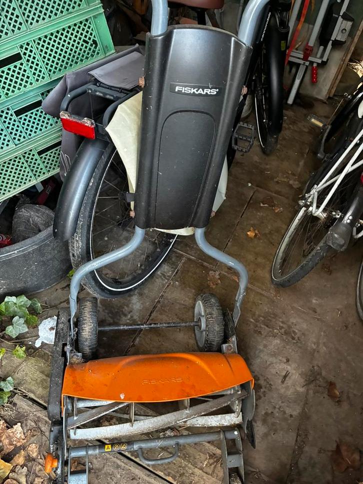 Fiskars StaySharp Max, Jardin & Terrasse, Tondeuses à gazon, Utilisé, Tondeuses à gazon manuelles, 40 à 49 cm, Tondeuse à cylindre