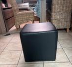 Poef zwart, Huis en Inrichting, Zetels | Voetbanken en poefs, Ophalen, Zo goed als nieuw