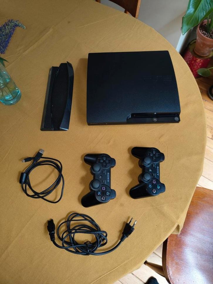 PlayStation 3 Slim 250GB + 22 games, Games en Spelcomputers, Spelcomputers | Sony PlayStation 3, Gebruikt, Slim, 250 GB, Ophalen