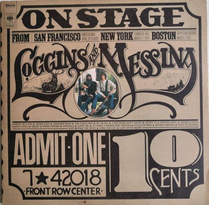 LOGGINS & MESSINA - On stage (dubbel LP), CD & DVD, Vinyles | Rock, Comme neuf, Pop rock, 12 pouces, Enlèvement ou Envoi