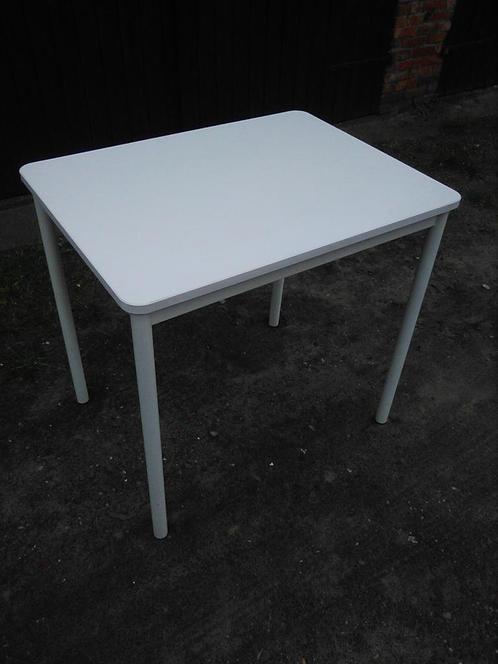 TAFEL + STOELEN 80x60x74cm AFHALING LEES BESCHRIJVING, Maison & Meubles, Tables | Tables à manger, Utilisé, 50 à 100 cm, 50 à 100 cm