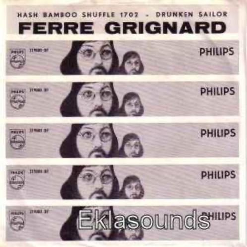 Ferre Grignard ‎– Hash Bamboo Shuffle 1702 / Drunken Sailor, CD & DVD, Vinyles | Autres Vinyles, Enlèvement ou Envoi