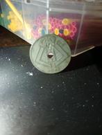 10 cent 1941 België met swastika bedrukt, Postzegels en Munten, Ophalen of Verzenden