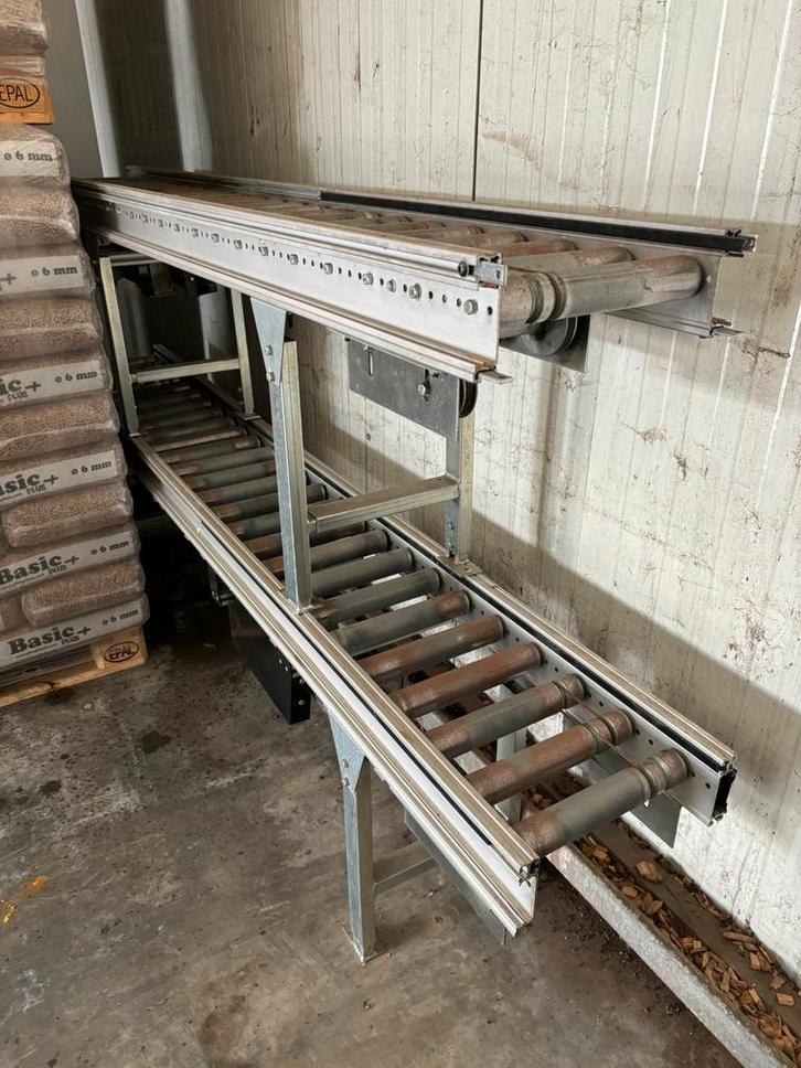 2x aangedreven rollenbaan rollerbaan transportband, Doe-het-zelf en Bouw, Gereedschap | Boormachines, Ophalen