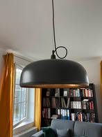Zwartz lamp met geel made zo goed als nieuw, Huis en Inrichting, Lampen | Hanglampen, Ophalen, Zo goed als nieuw, Metaal, Modern
