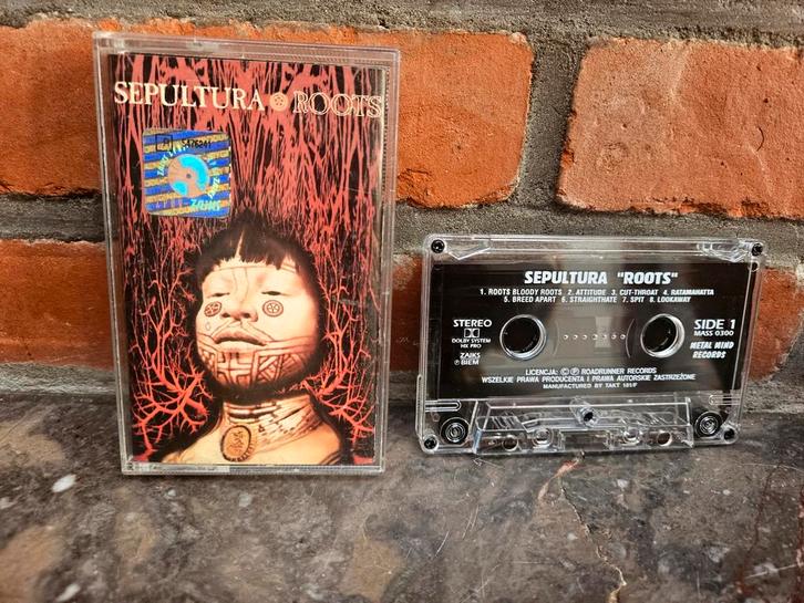 Cassette Sepultura — Roots | groove metal/nu metal | Années, CD & DVD, Cassettes audio, Enlèvement ou Envoi