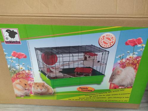Hamsterkooi, breedte 43 cm, lengte 74 cm, hoogte 49 cm., Dieren en Toebehoren, Knaagdieren en Konijnen | Hokken en Kooien, Zo goed als nieuw