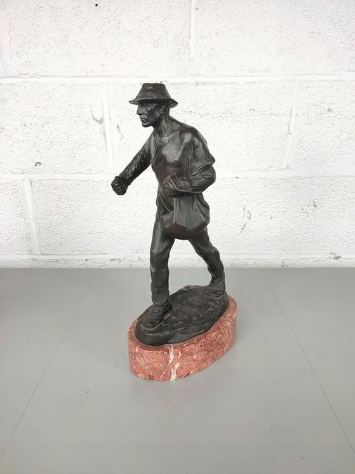 Bronzen beeld Hans Muller, Antiek en Kunst, Antiek | Brons en Koper, Ophalen of Verzenden