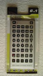 Télécommande Universelle JUMBO 6 EN 1, TV, Hi-fi & Vidéo, Télécommandes, Enlèvement ou Envoi, Neuf, Universel