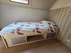 eenpersoonsbed (incl lattenbodem en matras), Ophalen, 85 tot 100 cm, Gebruikt, Matras