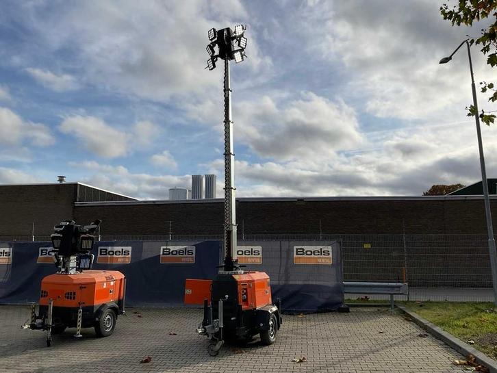 2016 Trime X-Eco A0012 Lichtmast aanhangwagen, Auto diversen, Aanhangers en Bagagewagens, Gebruikt