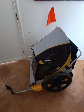Remorque vélo pour enfant Bellelli pliable, Enlèvement, Utilisé, Pliable