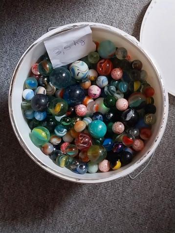 Lot de 3,5kg de billes. beschikbaar voor biedingen