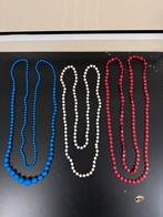 Lot de 3 colliers en perles, Enlèvement, Comme neuf