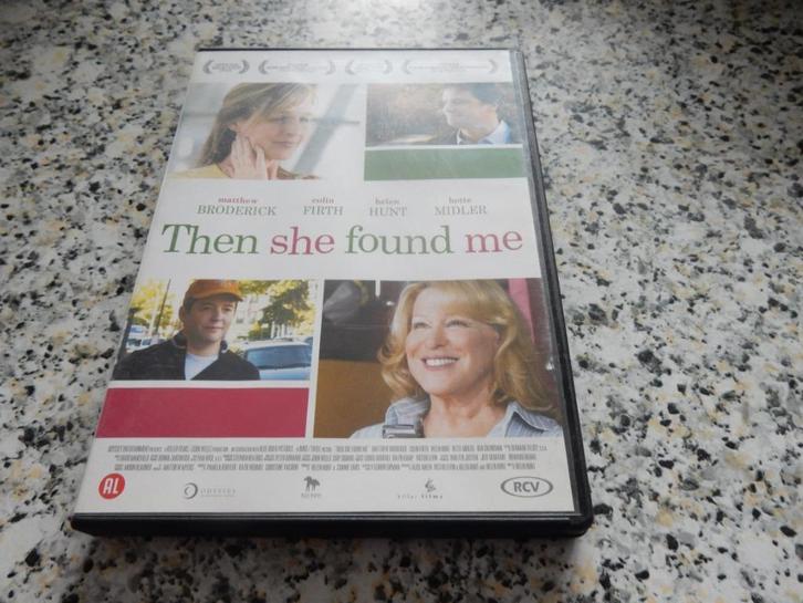 nr.1884 - Dvd: then she found me - romkom, Cd's en Dvd's, Dvd's | Komedie, Romantische komedie, Alle leeftijden, Ophalen of Verzenden