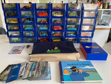 Collection complete des voiture tintin edition atlas.  beschikbaar voor biedingen