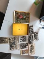 Koningshuis. Mooie doos en prenten bouwdewijn, Verzamelen, Koningshuis en Royalty, Ophalen, Gebruikt, Kaart, Foto of Prent